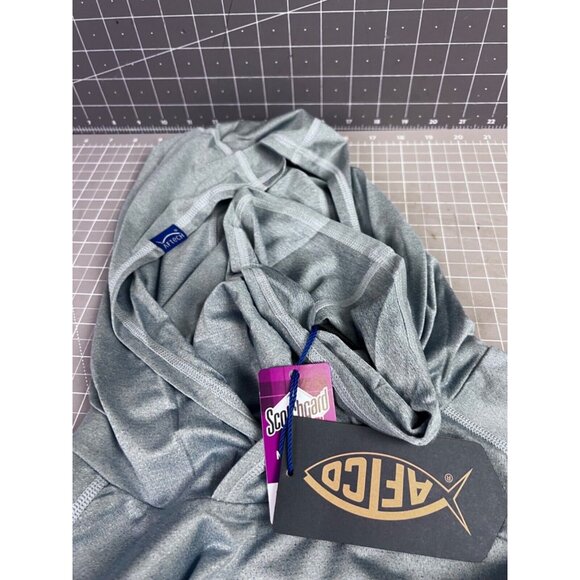 AFTCO Men's Yurei Air-O Mesh Hooded Shirt Hoody Sz XL NEW~~ - Picture 9 of 13